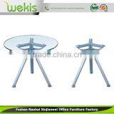 Most Popular Hot Quality Luxury Glass Top Hand Carved Coffee Table thumbnail-1