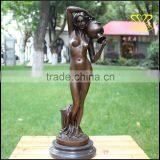 European Figure Statue Hotel Plaza Large Figure Bronze Sculpture Decoration thumbnail-5