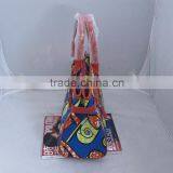 2016 High Quality Women Bags Matching Printed Leather Handbag and Wax Fabric Handbags thumbnail-5