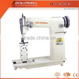 Double needle Post bed lock stitch sewing machine for shoes, bags WB-820 post-bed shoe repairing sewing machine