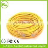 50 FT Yellow CAT5 Internet RJ45 CAT5 CAT5E ETHERNET LAN NETWORK CABLE