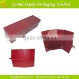 Cheap Foldable Cardboard Bottle Wine Gift Packaging Box thumbnail-1