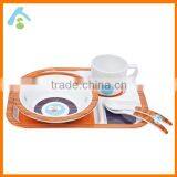 Very Popular Pruduct in Europe Melamine Plastic Children Dinnerware Set for Sale thumbnail-1