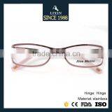 Graceful Lady Metal Eyeglasses Prescription Eyewear Bling Rhinestones Optical Frames Eyewear SM4028 thumbnail-2