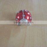 Porcelain Plated Silver Ladybird thumbnail-1