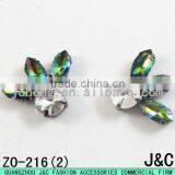 2017 Most Shining Colorful Crystal Rhinestones Shoe Ornament thumbnail-1