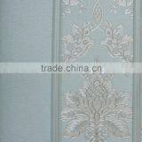 Korea PVC Wallpaper Striped and Floral Designer Wallpaper thumbnail-3