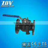 2PC CARBON STEEL FLANGED BALL VALVE thumbnail-1