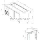 Stainless Steel Refrigeration Pizza Table