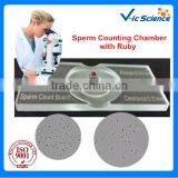 Clinical Medicine Sperm Counting Chamber With Ruby