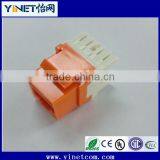China Manufacturer Cat6 Unshielded Rj45 Keystone Jack Female Connector