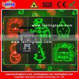 8 Gobos DMX Mini Christmas Laser Light Projector thumbnail-1