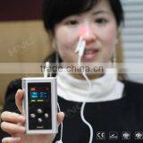 Allergic rhinitis laser light rehabilitation therapeutic device