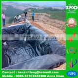 cheap fish farm pond liner hdpe geomembrane with low price : 3 layer woven fabric , FSPG plastic waterproof membrane , anti uv