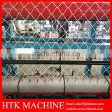 HTK Factory Full Automatic Galvanized Chain Link Fence Making Machine thumbnail-5