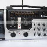 Portable AM/FM SW Weather Radio Solar/Dynamo Powered Flashlight thumbnail-2