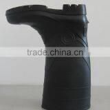 Acid Resistant Black Industrial Steel Toe PVC Safety Rain Boots thumbnail-6