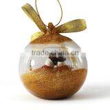 Clear Glass Material Christmas Decoration Ball thumbnail-6