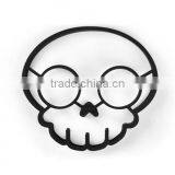 Egg-A-Matic Skull Fried Egg Mold Boiled Egg Silicone Rubber thumbnail-3