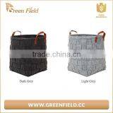 Weaving Storage Basket Felt Handmade Bag thumbnail-3