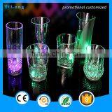 2016 New led cup Multicolor Public Light Magic LED Lighting Cup,Led Glow Champagne plastic with Cheap Price