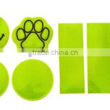 Fluorescence Yellow Safety Warning Self Adhesive stickers