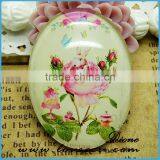 Best Selling Various Images Oval Flat Round Back Glass Gemstone Photo Jewelry Cabochons thumbnail-5