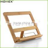 Bamboo Book Stand/ Reading Holder for Recipe Book Homex-BSCI thumbnail-1