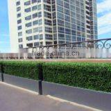 Outdoor Artificial Boxwood Hedge Plastic Green Hedge Artificial Green Wall thumbnail-1