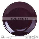 10.5" Round Shape Dinner Plate Cheap Ceramic Stoneware Big Plate Dish thumbnail-6