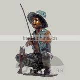 Boy Fishing Fountain VSF-N013A thumbnail-3
