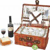 Wholesale Handmade Insulated Fast Food Picnic Basket Wicker thumbnail-5