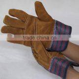 Cow Leather Gloves Work Gloves Cowhide Glvoes Working Glove Cow Split thumbnail-5