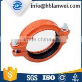 google 2 1/2" rigid coupling ductile iron grooved coupling