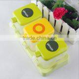 OEM Home Kitchen Food-Grade Plastic Seasoning 3 samll Box Spice Storage Container Jar Supplier In ShenZhen