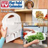 Flat Fold Colander,kitchenware,foldable Flat Fold Colander thumbnail-1