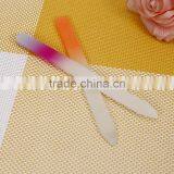 Colorful Dull Polish Glass Silicone Handle Finger Nail File in Beauty Salon thumbnail-4