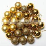 Cheap 24 Pcs Glitter Christmas 4 6 8 10cm Balls Baubles Xmas Tree Hanging Ornament Christmas Decor thumbnail-6