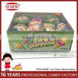 7g Colorful Ice Cream Shape Fruit Flavor Marshmallow Candy thumbnail-5