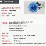 Hot Sale Rose Flower for Christmas Decoration Artificial Glitter Rose Flowers thumbnail-2