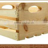 Natural Material Promotional Gift Wood Crate Without Painting thumbnail-1