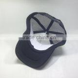 Black Trucker Hat With Printed Logo Custom Mesh Cap thumbnail-5