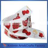 Custom New Design Printed Love Wedding Decoration Ribbon thumbnail-1