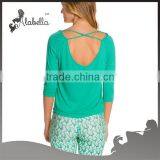 Long Sleeve Yoga Shirts For Women Fitness Yoga Clothing thumbnail-2