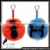 CX-R-38 China Wholesale Fox Fur Keychain Customized thumbnail-6