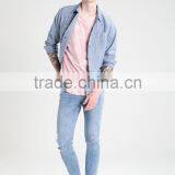 MGOO Hot Design Fashion Tie Dye T Shirts Mens Batwing Sleeve Curved Hems Pocket T Shirt thumbnail-4