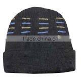 Polar Fleece Beanie Hat Pattern Polyester Beanie Hat Cheap Winter Hat thumbnail-2