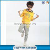 Fashion Wholesale Sports Zip-up Child Boy Clothes Set thumbnail-1