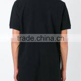 Mens Special Black Cotton Polo Shirt Printing With Skull thumbnail-3