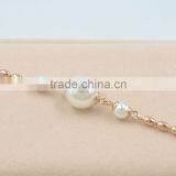 Zm33717a Korean Style Women Elegant New Patterns Pearl Chian Bracelet thumbnail-2